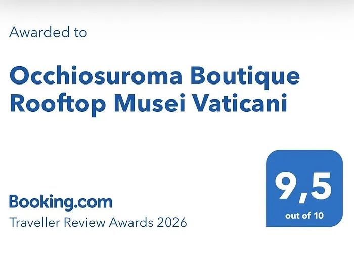 Apartament Occhiosuroma Boutique Rooftop Musei Vaticani